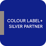 Colour Label+ Silver Partner Logo